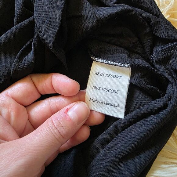 NWOT Asta Resort Chloe Black Mini Skirt Small - Picture 5 of 6